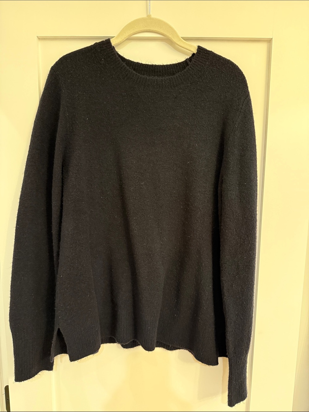 J. Crew Black Crewneck Sweater - Scoop-Inspired Neckline